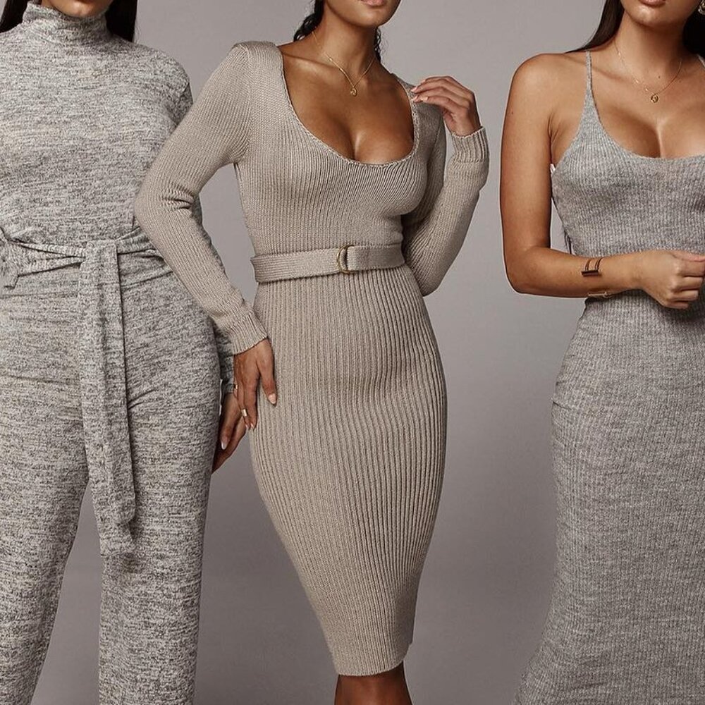 Jlux label knit dress